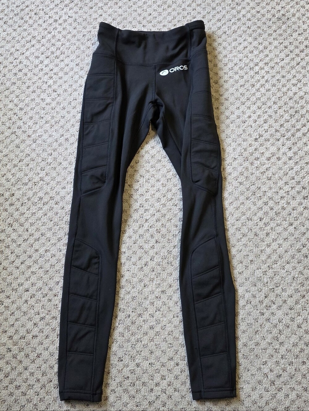 Oros Black Solarcore Discovery Leggings With Insulated Padding